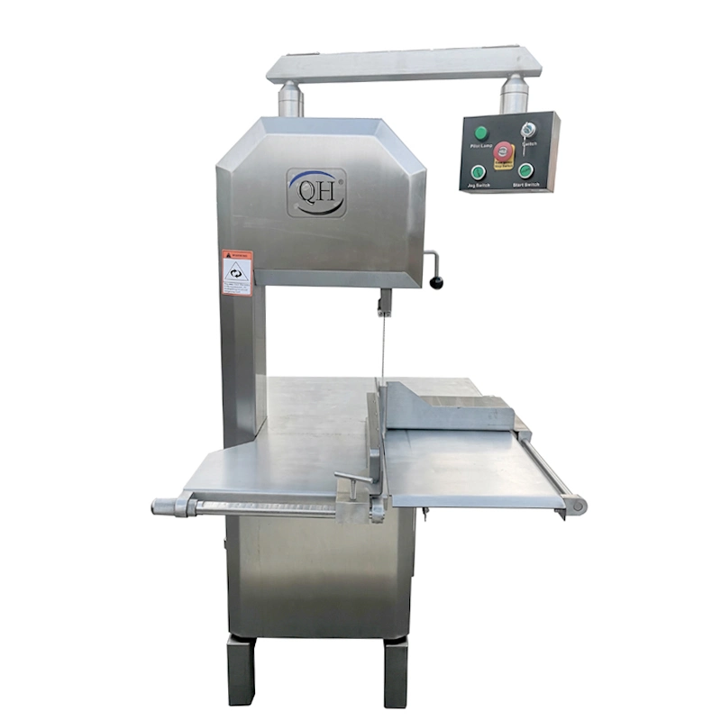 Qh300h Electric Slaughter Meat Grinder Slicer Processing Cutting Line Farm Poultry Saw Chicken Fish Cattle Pig Slaughtering Machine Abattoir Equipment